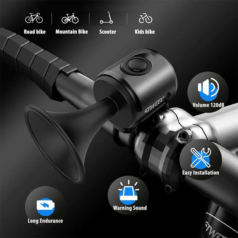 Waterproof Electric Bicycle Horn