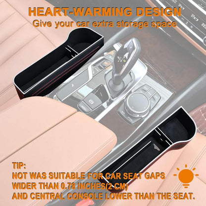 Car Seat Gap Organizer for Essentials Storage and Safety