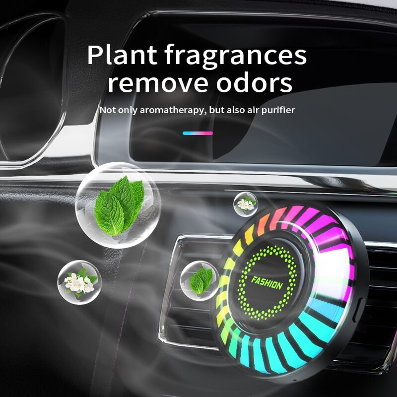 Car Air Freshener Vent Clip Led Ambient Light