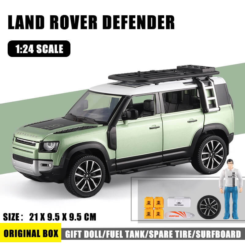 1:24 Scale Land Rover Defender Off-Road Vehicle SUV Alloy Model Car