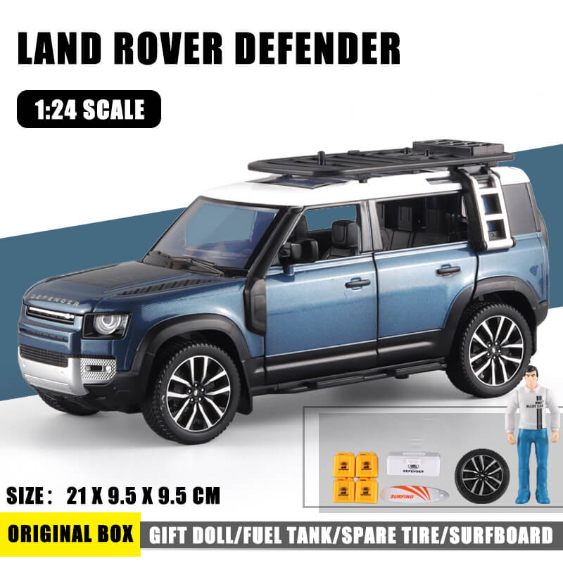 1:24 Scale Land Rover Defender Off-Road Vehicle SUV Alloy Model Car