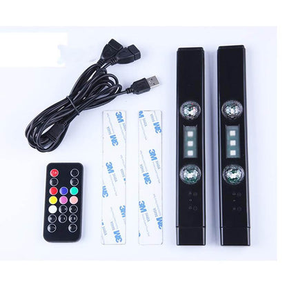 Car Interior LED Lights Music Sync RGB Wireless Control