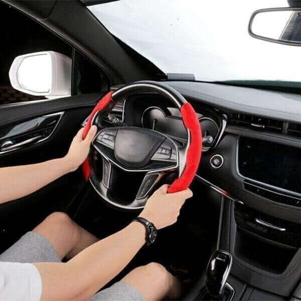 Universal Carbon Fiber Non Slip Steering Wheel Cover