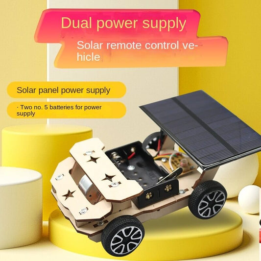 🔥DIY Solar Mini RC Car Toy
