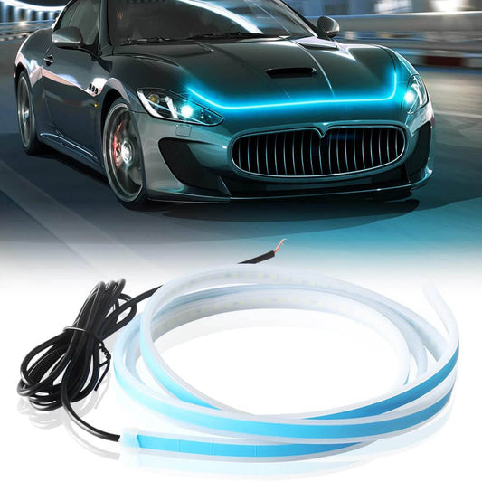 LED Car Universal Guide Rail Decorative Light Bar