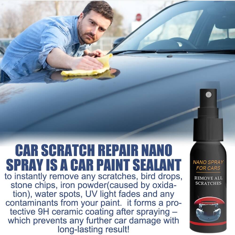 Nano paint spray for gloss restoration