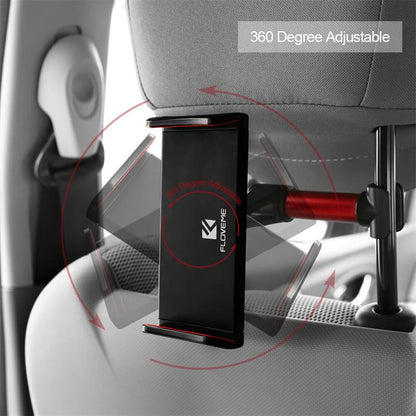 Aisiml Telescopic Car Rear Pillow Phone Holder Tablet Car Stand Seat Rear Headrest Mounting Bracket for Phone Tablet 4-11 Inch